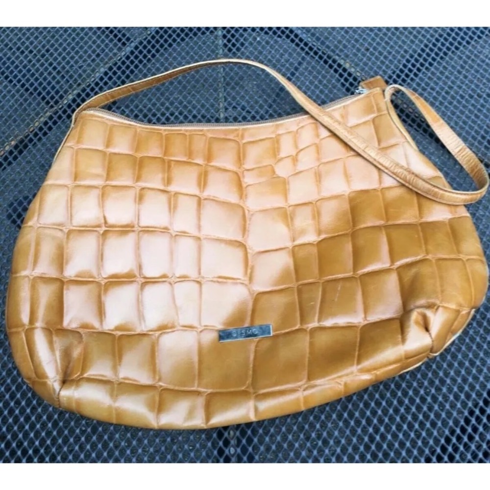 DESMO CROC LEATHER BAG